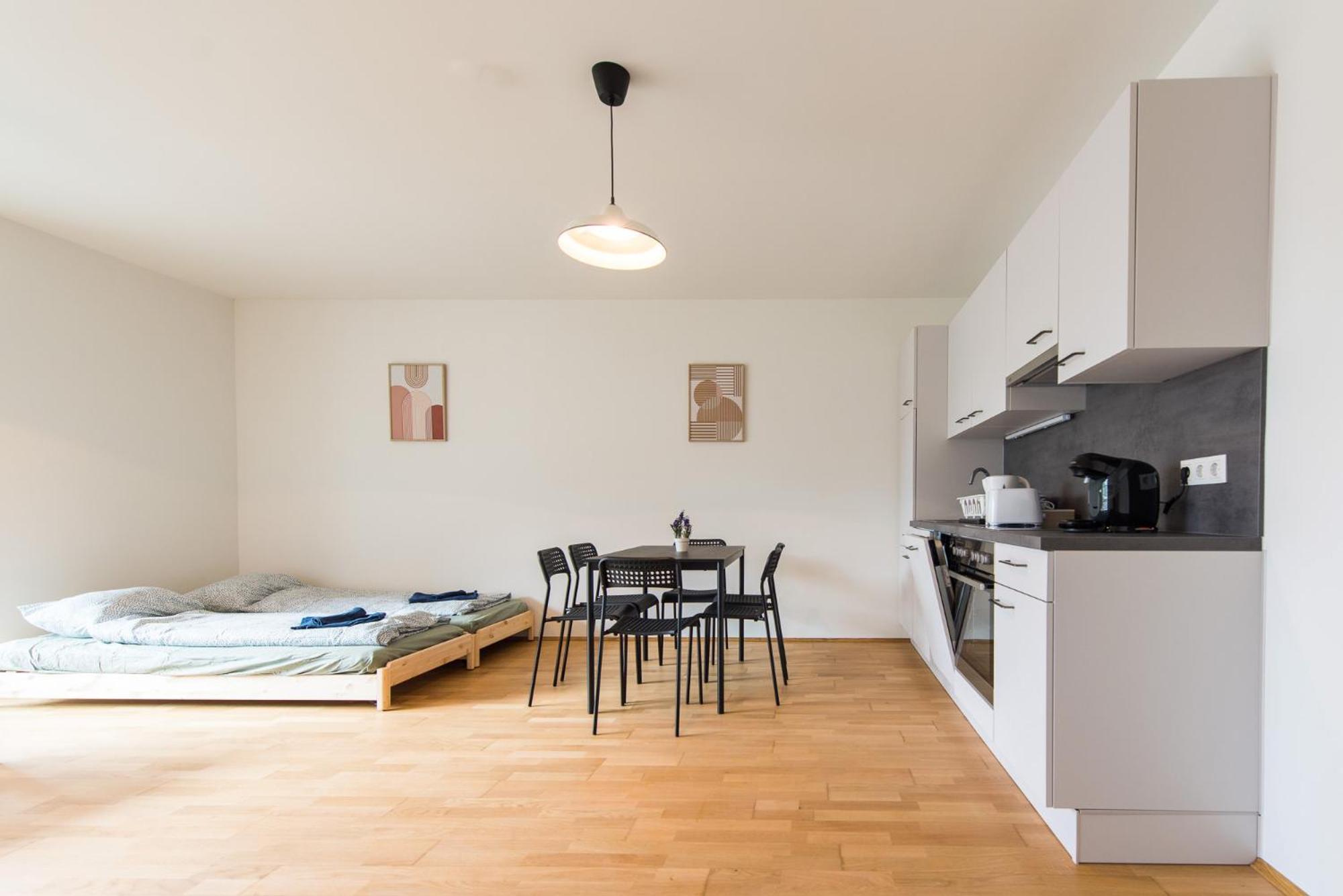 Muzeta Graz - Eco-Friendly Parkview Holiday Apartments In Graz'S Smart City Exterior foto