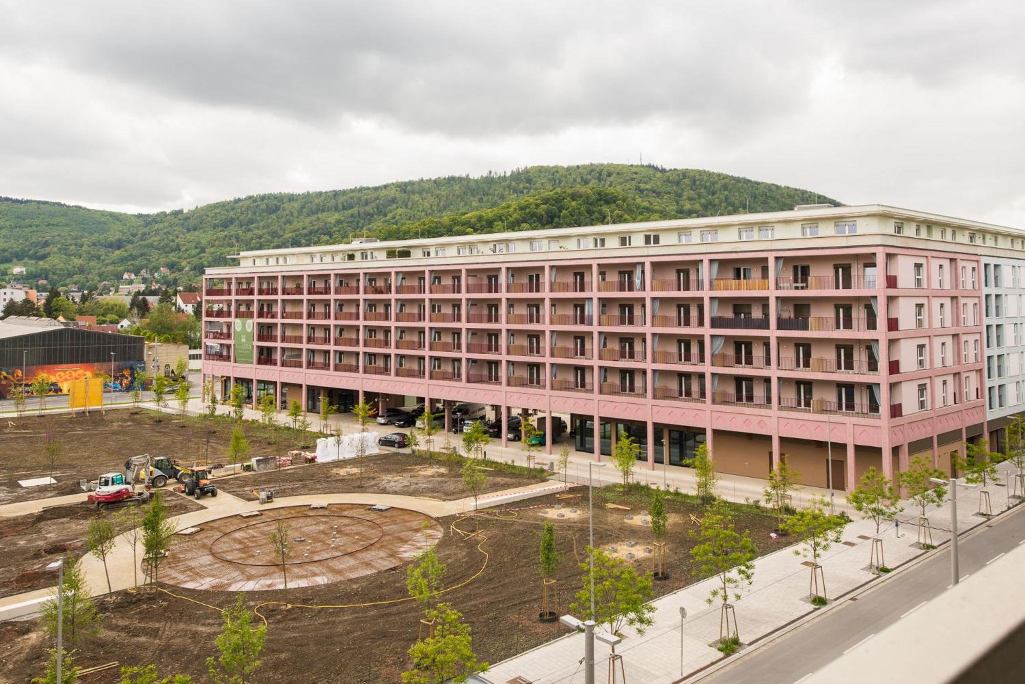 Muzeta Graz - Eco-Friendly Parkview Holiday Apartments In Graz'S Smart City Exterior foto