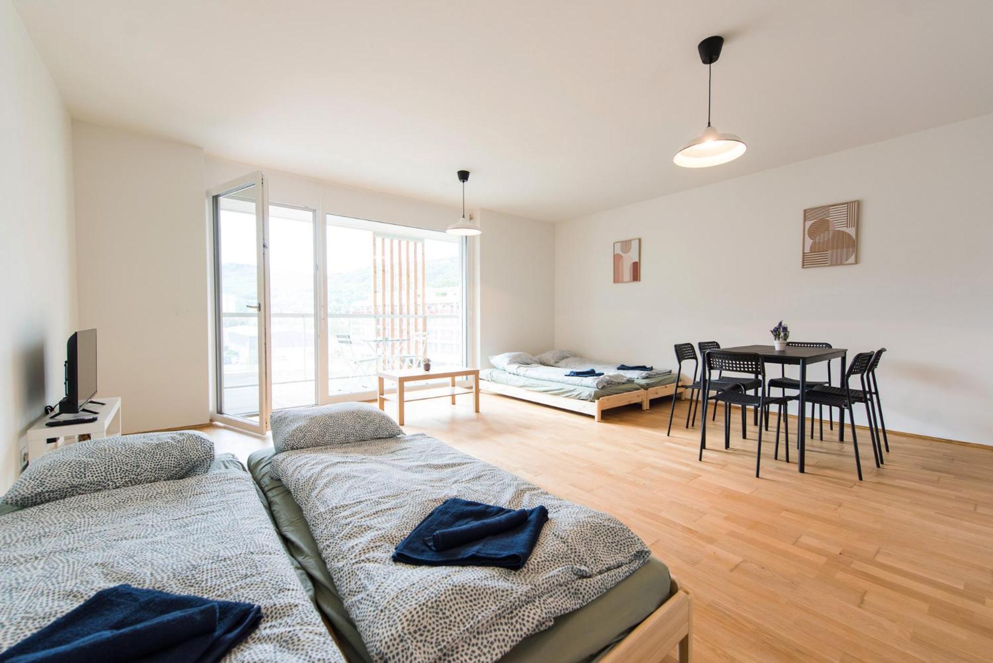 Muzeta Graz - Eco-Friendly Parkview Holiday Apartments In Graz'S Smart City Exterior foto